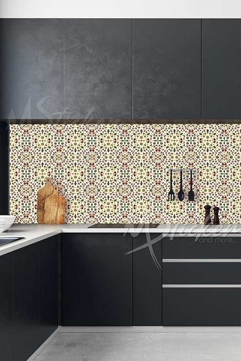 MSticker-Mutfak Tezgahı Arkası Folyo Kaplama (laminasyonlu) Mutfak Banyo Dolap Duvar Cam Kaplama (26)