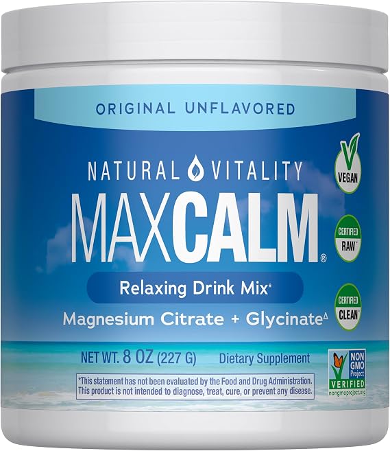 Natural Vitality MaxCalm Magnesium Powder