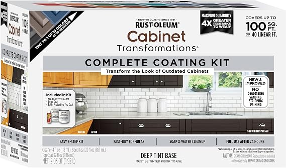 Rust-Oleum 380390 Cabinet Transformations Kit Deep Tint Base Kit