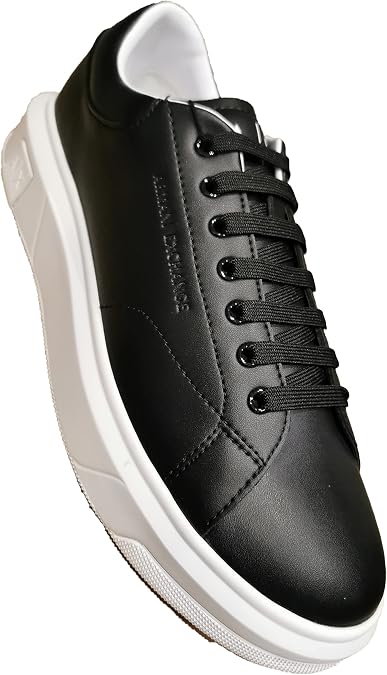 Armani Exchange Men's Venice with Embossed Logo on Platform SoleSneaker