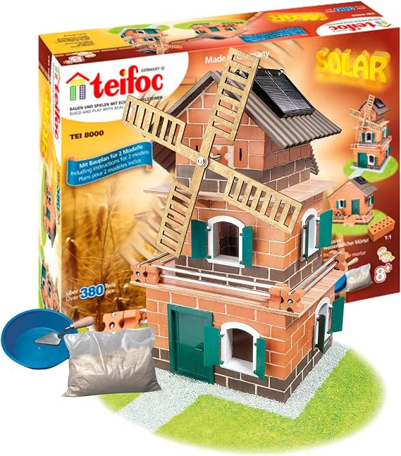 Solar House Windmill-380+ Pcs. by Eitech