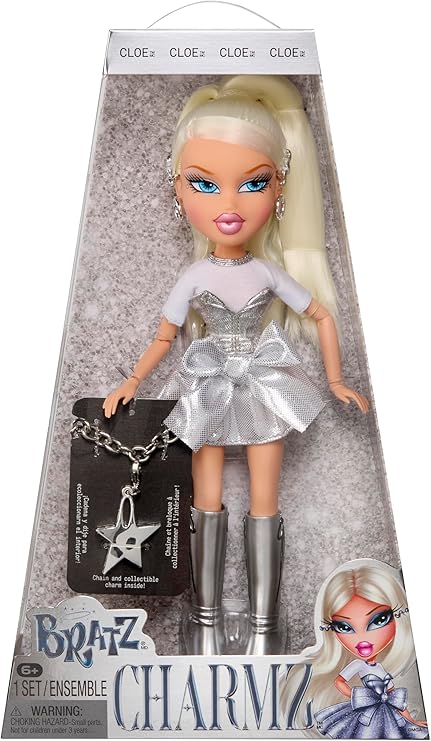 Bratz Charmz Cloe Fashion Doll with Collector Charm Bracelet