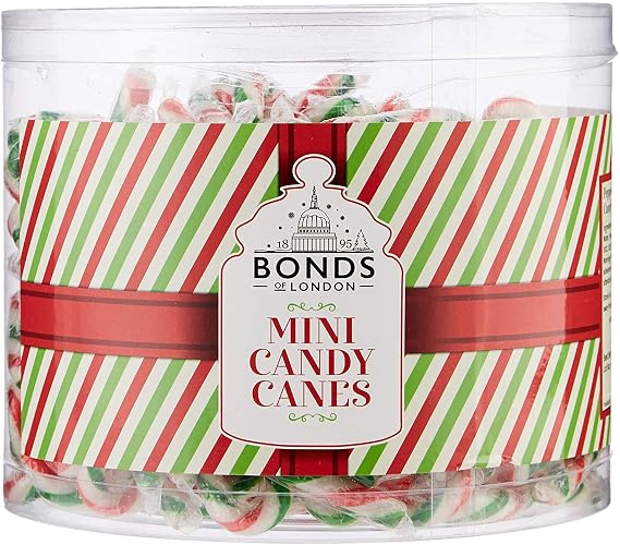 Mini Peppermint Candy Canes - 250 Pack