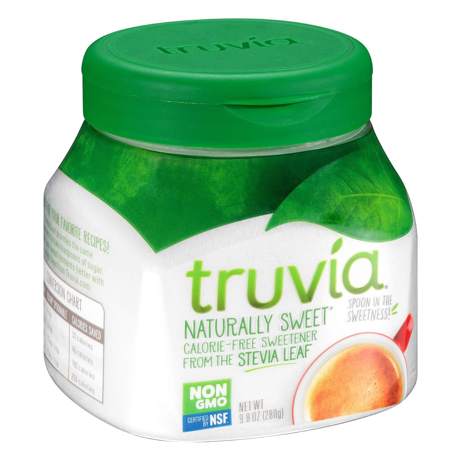 Truvia Spoonable Natural Stevia Sweetener, 9.8 oz Jar 3 Pack 9.8 Ounce