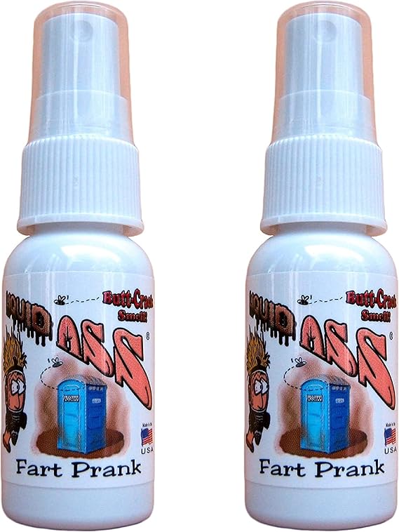 ( 2 ) Liquid Ass Spray Prank Fart Stink Bomb Bottle - Wholesale Lot New