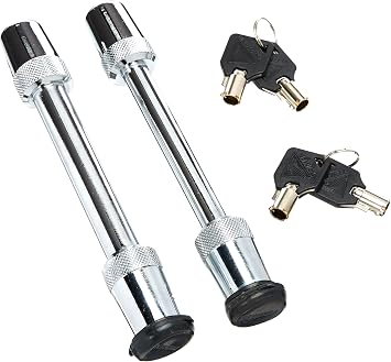 Trimax TRZ52 Razor RP Keyed-Alike Lock Set, 1/2 Pin X 3-5/8 Span, 5/8 Pin X 3-1/2 Span