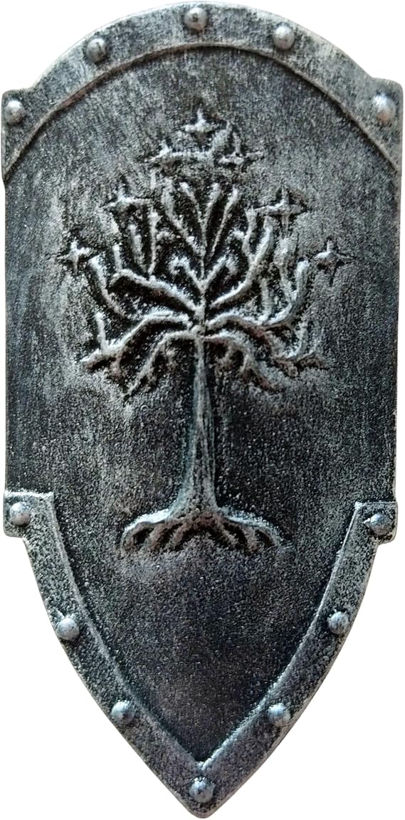Gondor Shield pin, Gift for The Hobbit Fans, Inspired by Tolkien, Compatilbe for Lord of The Rings Fans, Aragorn, Boromir,Gift, Birthday, Christmas