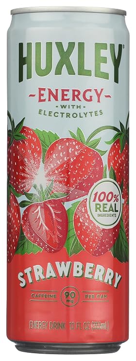 Huxley Strawberry Energy Drink, 12 FZ