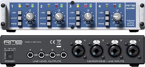 QUADMICII 4-Channel portable Mic Preamp