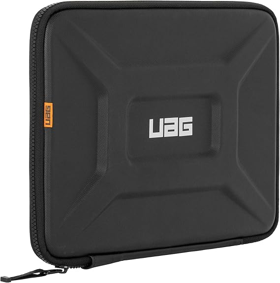 URBAN ARMOR GEAR UAG Small Sleeve for 8-11-inch Devices Rugged Tactile Grip Weatherproof Protective Slim Secure Laptop/Tablet Sleeve, Black