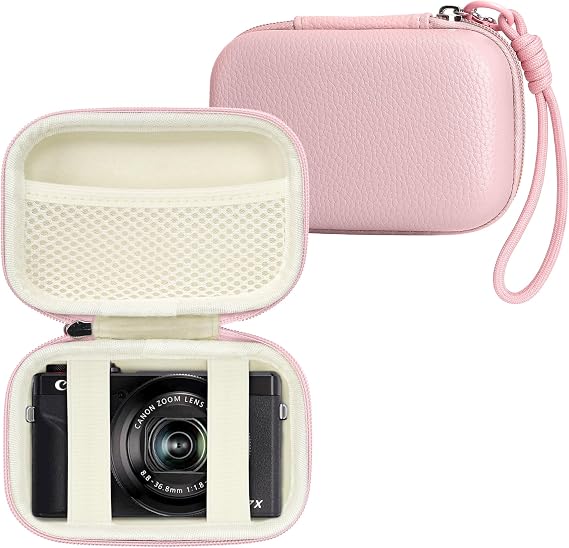 Digitalkamera Tasche für Canon Powershot G7X Mark III Rosa