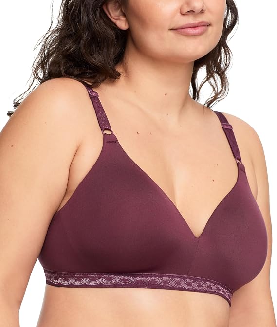Warner's Womens Women's Cloud 9 Super Soft Wireless Lightly Lined Comfort Bra 1269