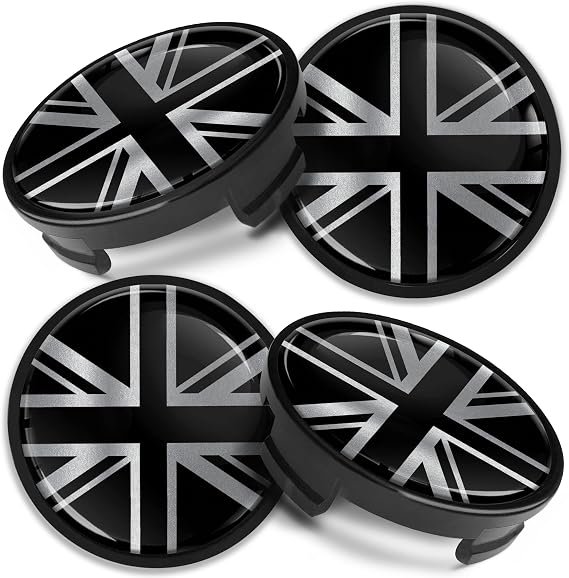 Biomar Labs 54mm Wheel Centre Caps Compatible with Ford 6M21-1003-AA CF 14