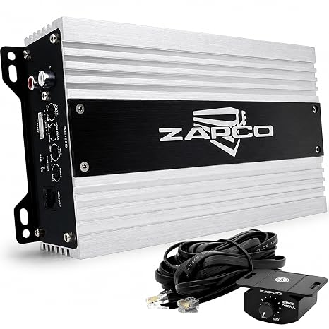 Zapco ST-750D Monoblock 750W RMS Class D Compact Amplifier