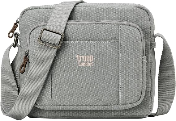 Troop London TRP0235 Classic Canvas Across Body Bag