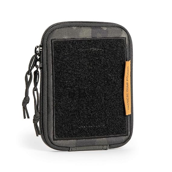 TBG - Dirty Diaper Dump Pouch for Tactical Diaper Bag - Removable & Washable (Black Camo)