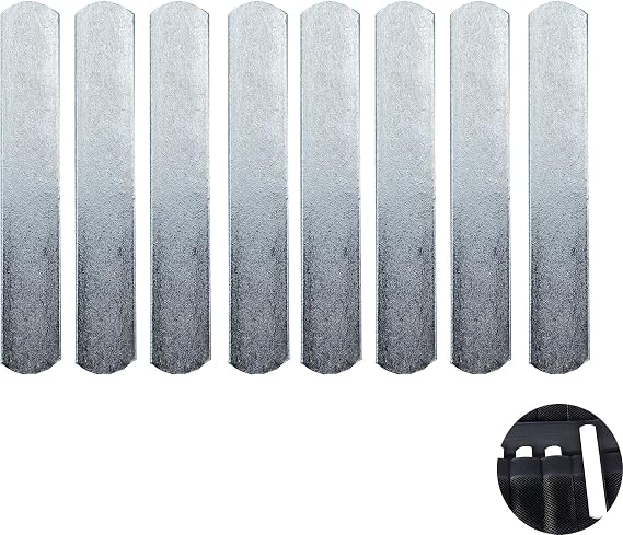 Weight Vest Plates, Adjustable Steel Weighted Plates For Vest, Round Head Strength Training Plates Workout Equipment For Weight Training, Running, Jogging, Cardio - For Men & Women