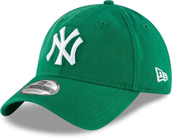 New Era MLB Core Classic 9TWENTY Adjustable Hat Cap One Size Fits All New York Yankees Green