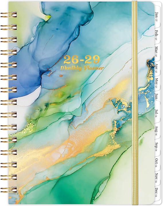 2027-2029 Monthly Planner-3 Year Monthly Planner, Jan 2027-Dec 2029, 6"x8"