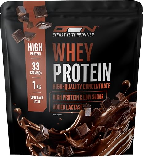 Gen German Elite Nutrition Whey Protein Powder - 1000 g - Whey Concentrate