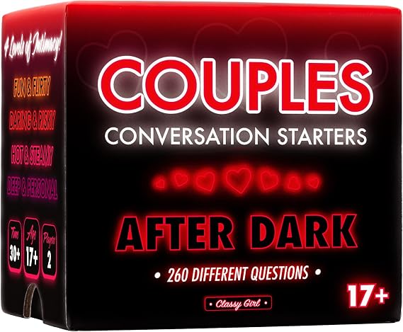 Couples Conversation Starters After Dark - 260 Spicy Questions for Adults