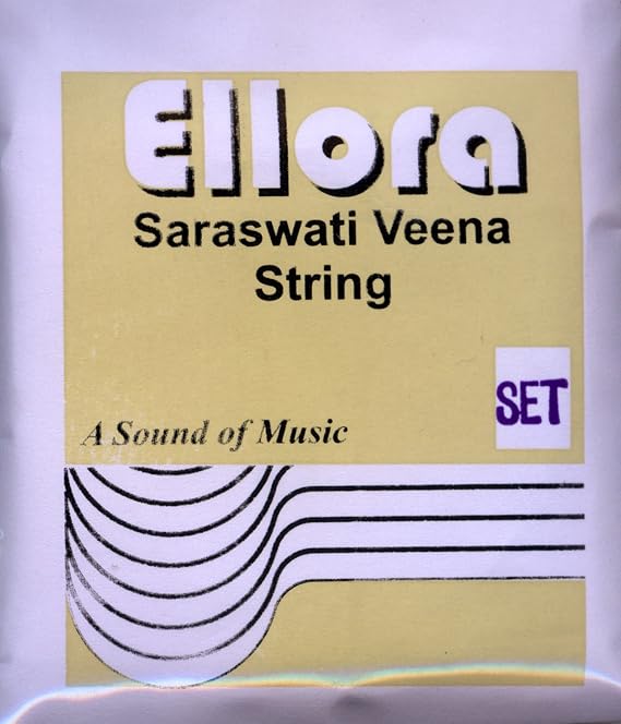 Saraswati Veena Strings, Ellora, Professional, Complete set of strings.