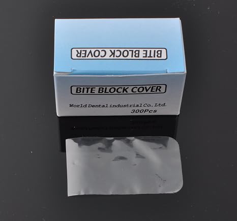 1 Box Dental - Panorama Bite Block Cover Sleeves 300 Sheets 1.37in x 2.36in