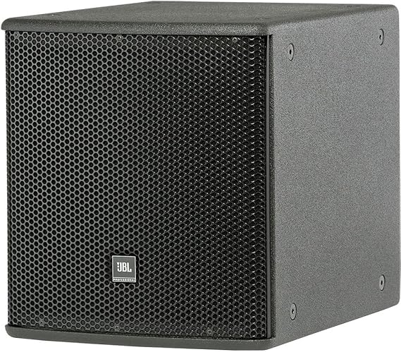 JBL Professional AC115S 15-Inch High Power Subwoofer System, Black