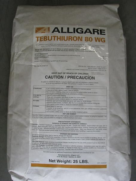 Alligare Tebuthiuron 80 WG-Compare to Spike (25 lb.)