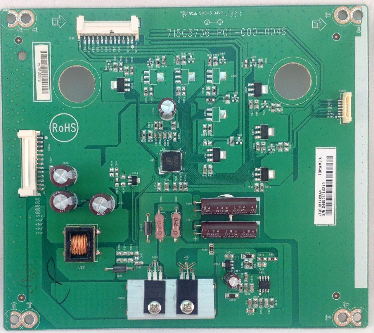 Vizio E390i-A1 LED Driver Board INTVCU377XXA4