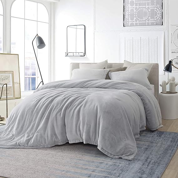 Byourbed Coma Inducer Twin Comforter - Oversized Twin XL - Frosted - Granite Gray