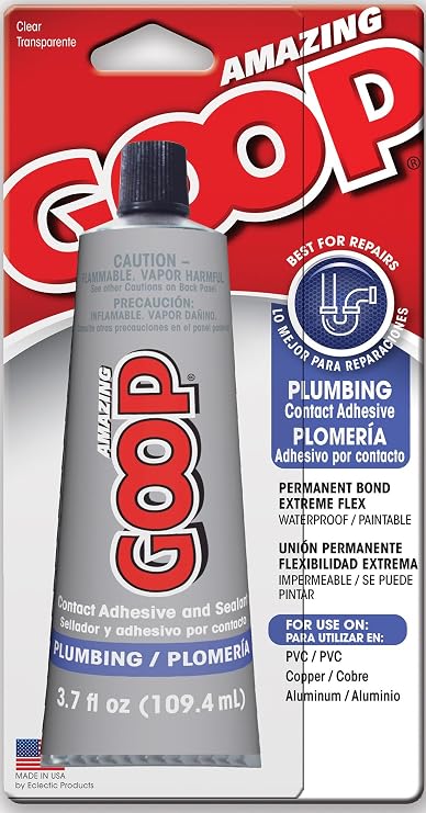 Amazing Goop Products Plumbing Goop Glue 3.7 oz - 8 Pk