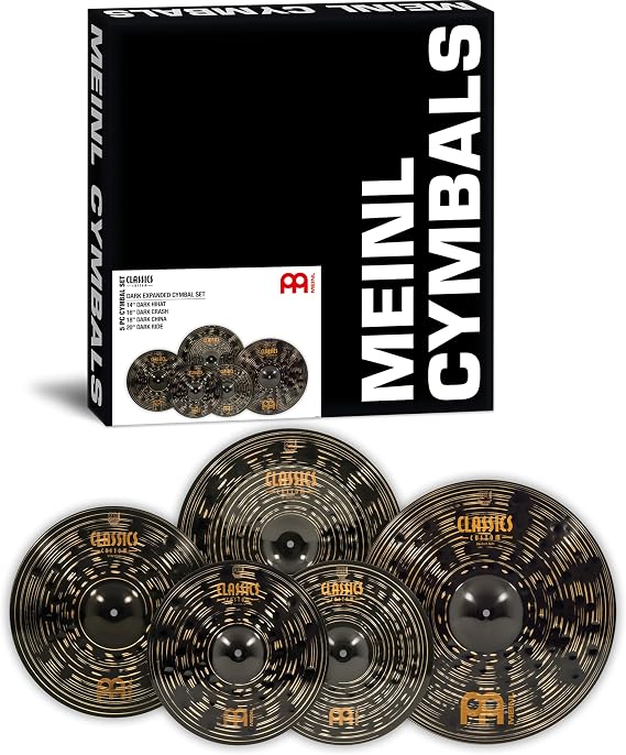 Meinl Cymbals Classics Custom Dark Expanded Box Set MADE IN GERMANY