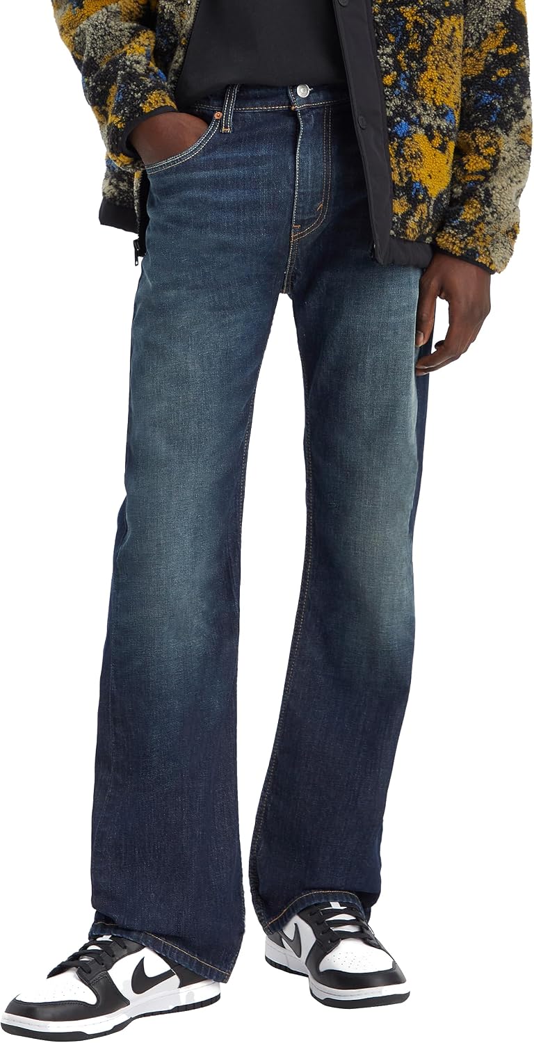 Levis Mens 527 Slim Boot Cut Jeans