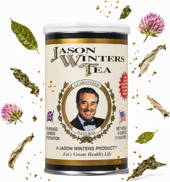 Jason Winters Winters, Pre-Brewed Maximum Strength Herbal Tea, Natural, 4 Oz (113.6 G)