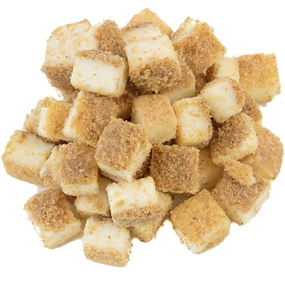 Cheesecake Bites 4 LBS Bags of Cake Squares Made with Real Cream Cheese Bulk Dessert Toppings for Sundaes, Yogurt, Ice Cream Bar, and More Great for Parties, Events, and Catering