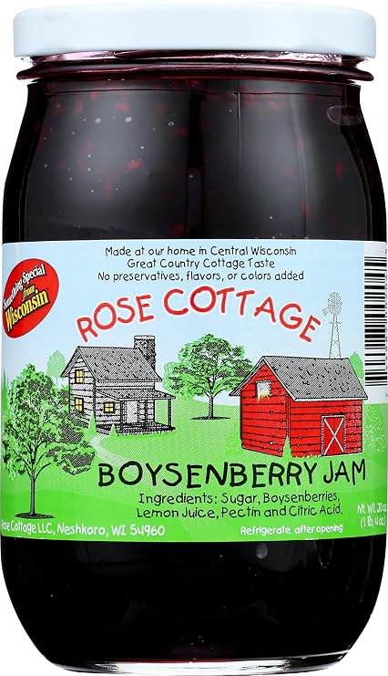 Rose Cottage Boysenberry Spread, 20 OZ