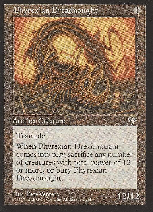 Magic: the Gathering - Phyrexian Dreadnought - Mirage