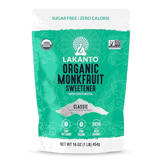 Lakanto Sweetener Monk Fruit, 16 oz