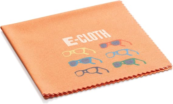 E-Cloth Eyeglasses Cleaning Cloth, Reusable & Washable - 1 Pack