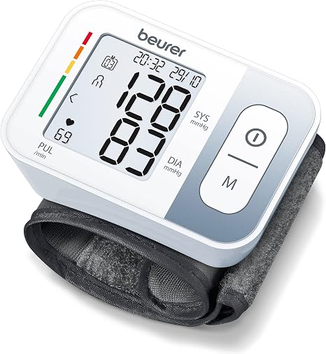 Beurer Wrist Blood Pressure Monitor White 650.44 BC 28