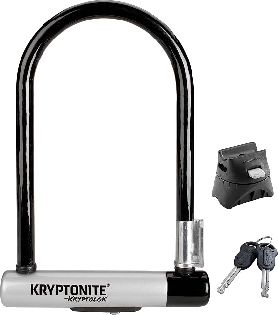 Kryptonite Kryptolok 12.7mm U-Lock with FlexFrame-U Bracket
