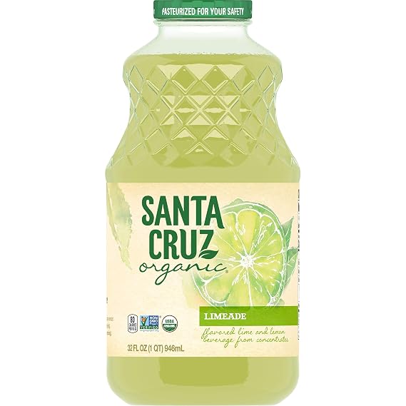 Santa Cruz: Organic Limeade (1 x 32 FL OZ)