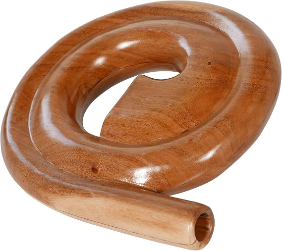 X8 Drums X8-DIDG-SPRL Spiral Wood Didgeridoo, Mahogany