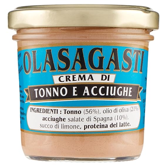 Olasagasti Anchovy and Tuna Pate | Cantabrian Anchovy and Tuna Pate | 1 x 110g Jar