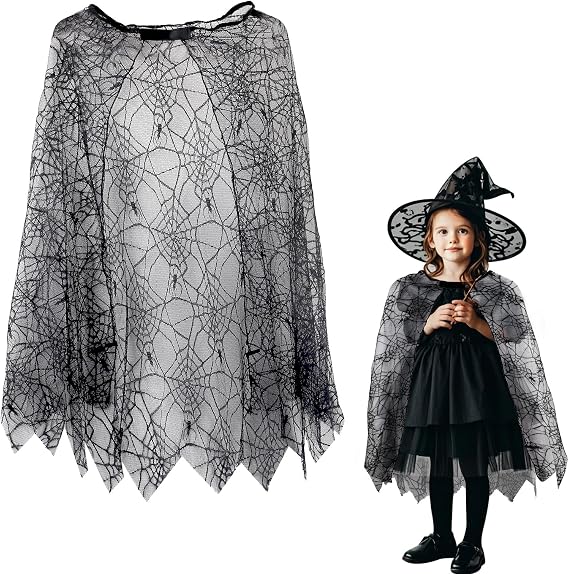 Halloween Christmas Vampire Witch Cosplay Cape Costume Wizard Cape Witch Cloak With Hat