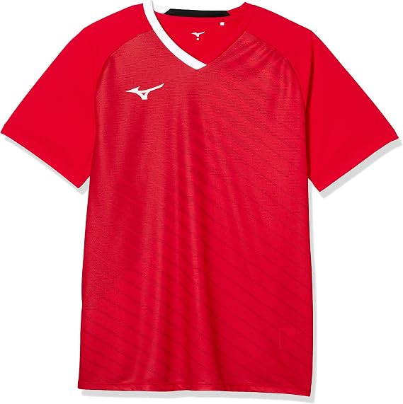 Mizuno tennis wear game shirt short sleeve 62JA0007