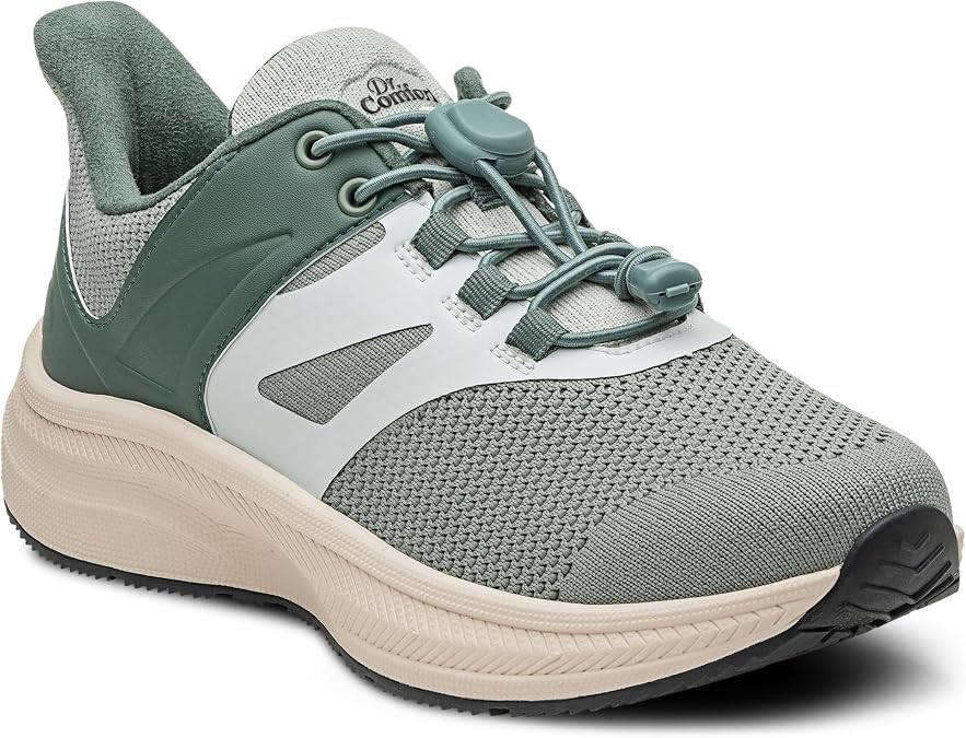 Dr. Comfort Wren Womens Hands-Free Slip-On Athletic Walking Shoes, Diabetic Orthopedic Sneakers with Arch Support