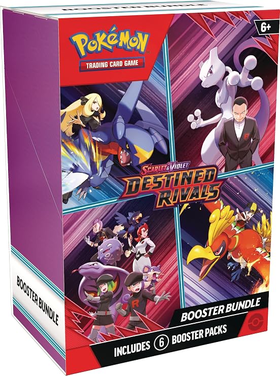 Pokemon TCG Scarlet & Violet 10 Fate Rival Booster Bundle
