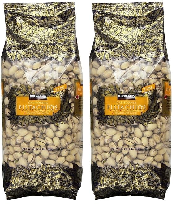 Kirkland Signature In Shell Pistachios, 2 Pack (3 Pound)